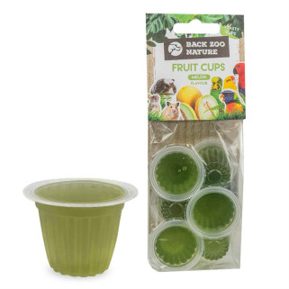 Fruit Cups - Gelée au Fruit Parfum Melon - Lot de 6 Pièces