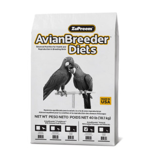 Extrudés Élevage ZuPreem Avian Breeder Natural Grandes Perruches - 18 kg