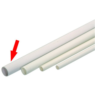 Perchoir Plastique Rainuré pour Perroquets 50 cm - Ø 22 mm