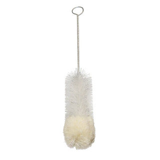 Goupillon Brosse avec Tête en Fibres de Coton Medium - Ø3,7 x 38 cm