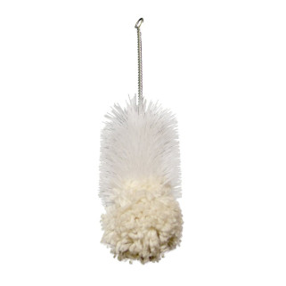 Goupillon Brosse avec Tête en Fibres de Coton Large - Ø7 x 38 cm