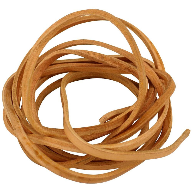 Lanière de Cuir Végétal - Pièces de Jouet pour Oiseaux - Medium - 3 m
