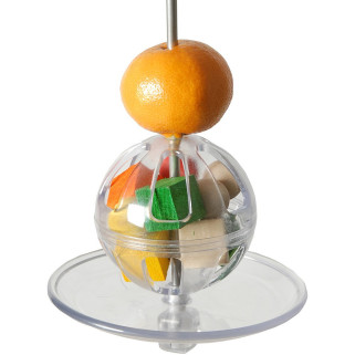 Buffet Ball Suspendu - Distributeur Alimentaire pour Perroquet