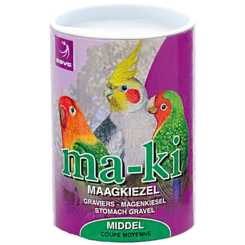 Gravier Spécial Digestion pour perruches et Grandes perruches - 225 gr