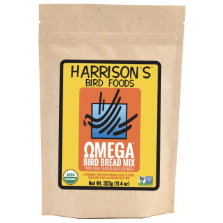 Harrison's Bird Bread Omega 323 gr - Préparation de Pain à Cuire pour oiseaux