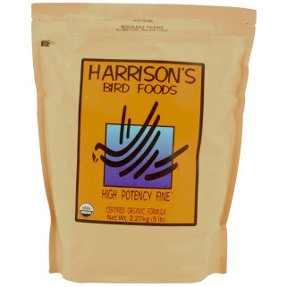 Harrison's - High Potency Fine 2,27 kg - Granulés Compressés Bio pour Perruches et Grandes Perruches