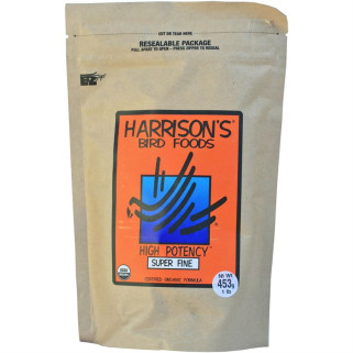 Harrison's - High Potency Superfine 454 gr - Granulés Compressés Bio pour Canaris et Jeunes Perruches