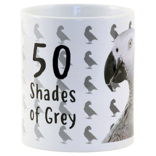 Mug Perroquet Gris du Gabon - 50 Nuances d'African Grey