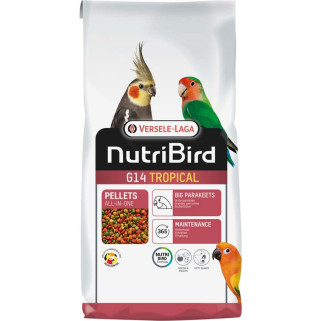 Nutribird Extrudés G14 Tropical Grandes Perruches - 10 kg