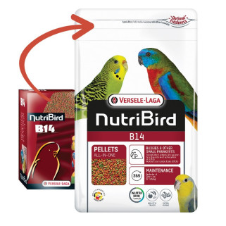 Nutribird Extrudés B14 Petites Perruches - 3 kg