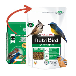 Nutribird Insect Pâtée 250 gr - Pâtée Grasse pour Insectivores