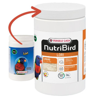 Nutribird Lori 700 gr - Repas en Poudre pour Loris et Loriquets