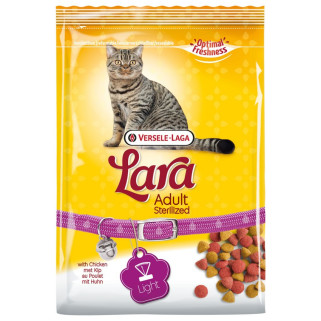 Lara Adult Stérilisé au Poulet - 10 kg - Croquettes pour Chats Stérilisés Adultes